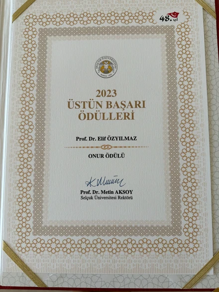 Fen Bilimleri Enstitüsü 2022-2023 Ödül Töreni
